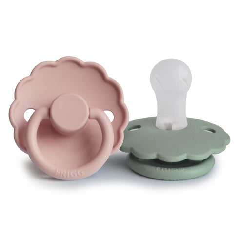 FRIGG Daisy Silicone Baby Pacifier | 2-Pack